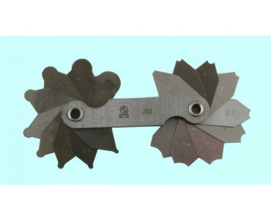 Набор радиусных шаблонов CNIC №1 R 1-6мм 54327 