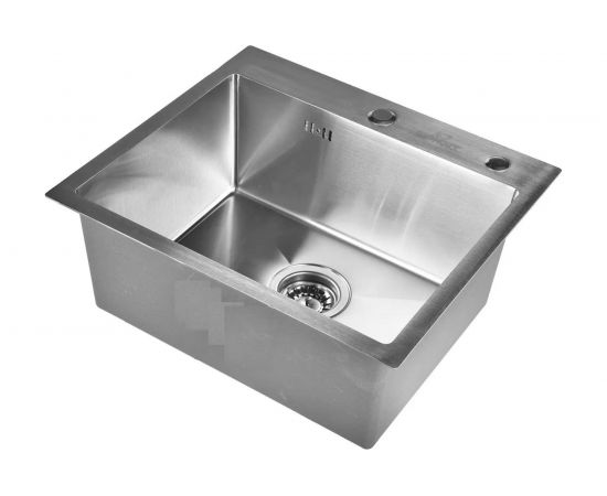 Кухонная мойка из нержавеющей стали WISENT 6045 60x45 см, с дозатором WS36045/W405A/WGER010 