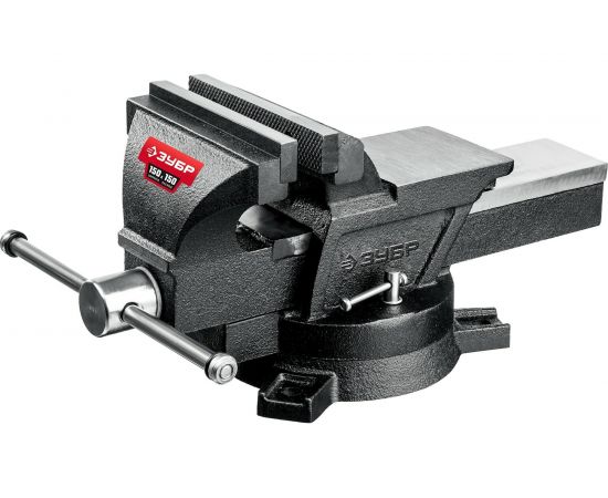 Слесарные тиски ЗУБР 150 мм, 3258_z01 