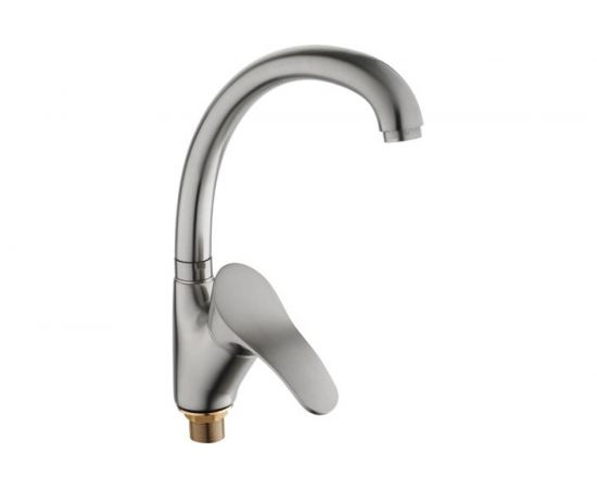 Смеситель для кухни LEDEME картридж диаметр 40 мм, с гайкой, утка L5901 89593 