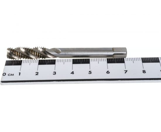 Машинный метчик Профоснастка №424 Эксперт спиральный, однопроходной M8,0*1,25 HSS 50221024 – изображение 2