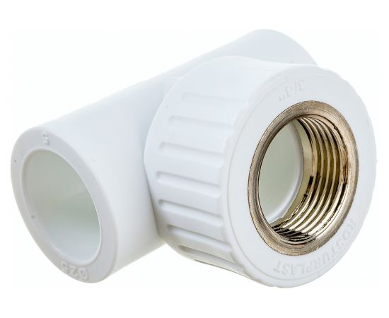 Тройник RTP PN25 комбинированный, внутр. резьба D25х3/4 мм 10746 – изображение 2