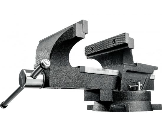 Слесарные тиски ЗУБР 150 мм, 3258_z01 – изображение 2