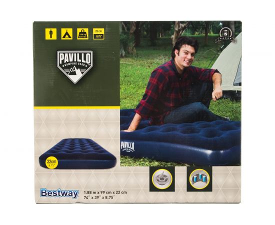 Матрас надувной ортопедический 188х99x22 см BestWay 67001 BW – изображение 2