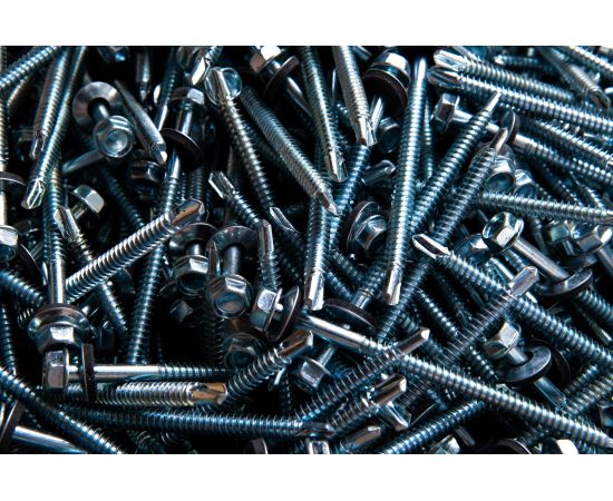 Саморезы Зубр для крепления кровельных материалов к металлическим конструкциям, оцинкованные, 6,3x100 мм, 500шт 4-300310-63-100 – изображение 2