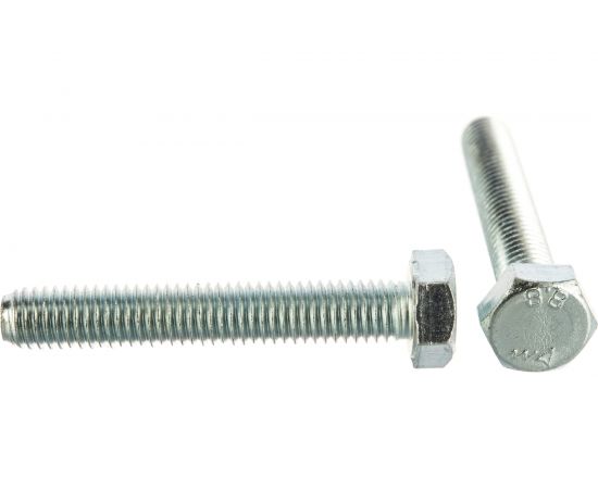 Болт с шестигранной головкой Метизный двор 8x50 DIN 933. 2 шт. 4607173906052 – изображение 2