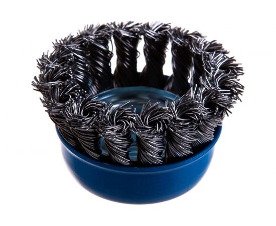 Щетка чашечная (65 мм; М14; плетеные пучки стальной проволоки 0.5 мм) для УШМ 35275-065_z02 – изображение 3