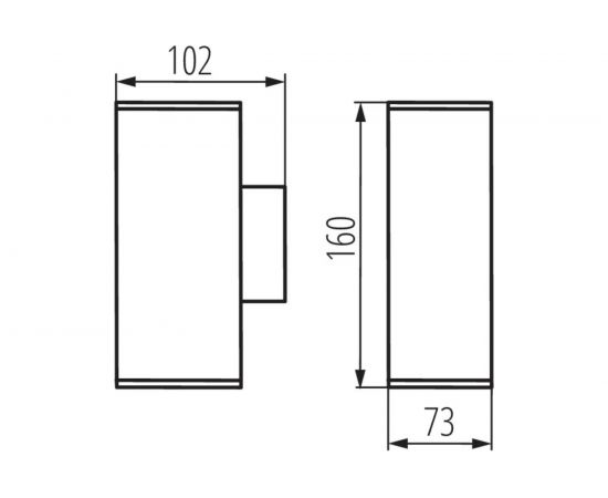 Фасадный светильник KANLUX GORI EL 235 D 29001 – изображение 3