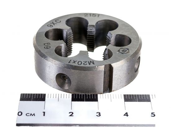 Плашка М 20 х1 9ХС ТМ Туламаш 57915 – изображение 3