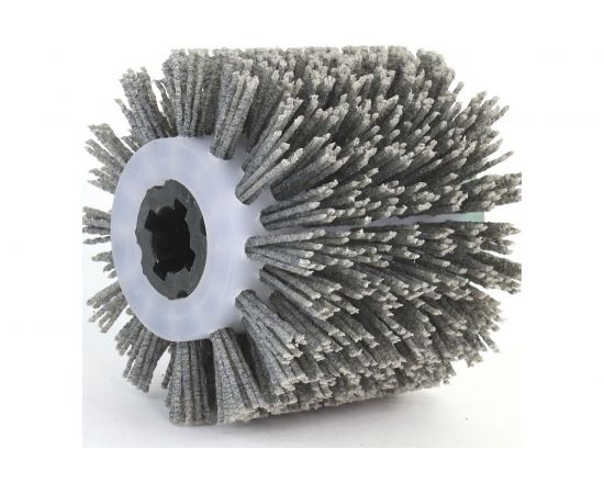 Щетка (110х100х19 мм; +4 паза; P46; полимерный ворс) ОСБОРН 3-382 FEL110100P46PGR – изображение 3