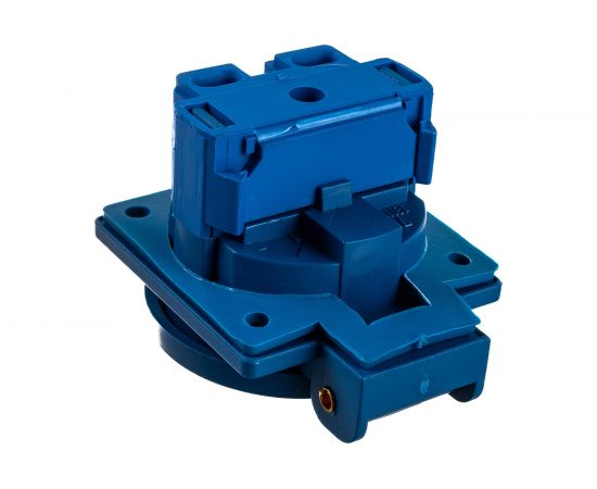 Панельная скрытая розетка EKF 112 с крышкой 2Р PЕ 16А 220В IP44 SQps-112-16-220 – изображение 3