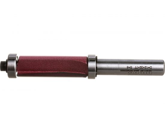 Фреза обгонная (12x32x77 мм; хв-к 8 мм; Z=2; нижний+верхний подшипник) PROCUT 151817BP – изображение 3