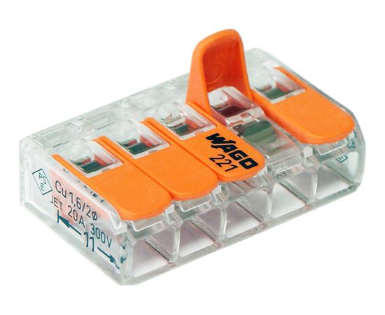 Набор №2 WAGO (221-412, 221-413, 221-415, 2273-202, 2273-203, 2273-204) 42549 – изображение 4
