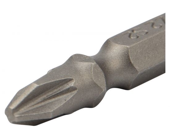 Набор бит двусторонних (2 шт; PZ2/PZ2; PZ1/PZ3; 50 мм; S2 сталь) KRANZ KR-92-0453 – изображение 4