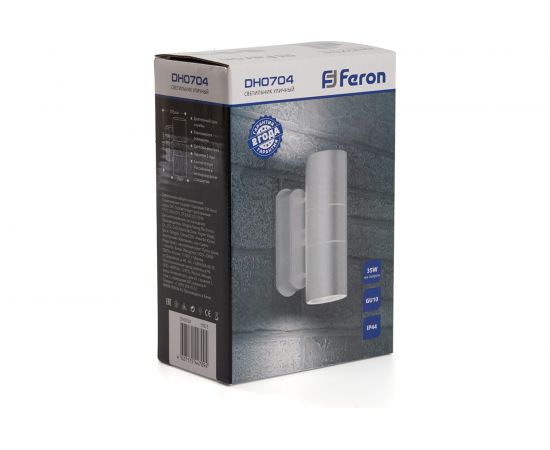 Садово-парковый светильник FERON серии «Бостон», DH0704 35W, GU10, 230V, IP44, белый 11673 – изображение 4