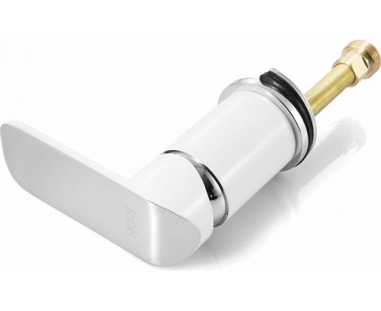 Смеситель для ванны IDDIS Calipso CALSB42i07 на 4 отверстия, белый хром – изображение 4