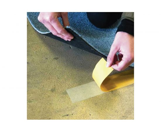 Клейкая двухсторонняя лента BRAUBERG 50 мм х 10 м, тканевая основа 606427 – изображение 4