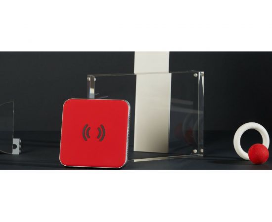 Беспроводное зарядное устройство Rombica Rombica NEO Energy Красный — стильный дизайн NQ-00240 – изображение 5