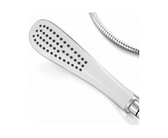 Смеситель для ванны IDDIS Calipso CALSB42i07 на 4 отверстия, белый хром – изображение 6