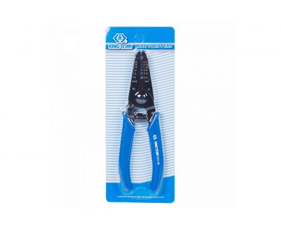 Пассатижи для зачистки изоляции и резки проводов KING TONY 160 мм 6741-06 – изображение 6