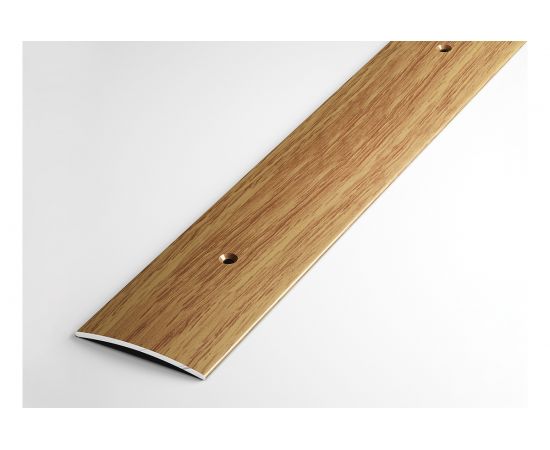 Порог прямой алюминиевый ЛУКА (28 мм, 1,8 м, декоративный, Дуб универсал) 00000001862 