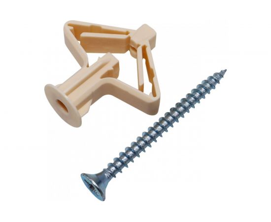 Дюбель (анкер) Партнер Pola нейлон 10x50 с шурупом 10 шт. 831849 