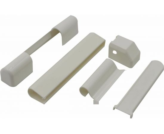 Комплект декор. накладок Левша для петель окон ПВХ У1-5709 