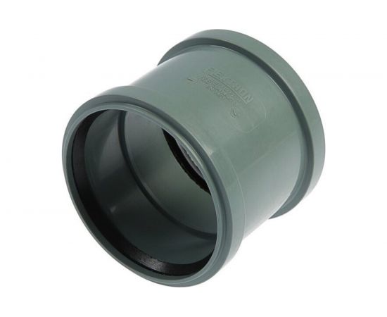 Муфта РемоКолор внутренняя канализация, серая, 110 мм 141-128 