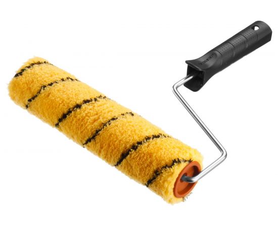 Малярный валик Зубр ДУАЛОН 40, 240 мм, d=40 мм, ворс 12 мм, ручка d=6 мм, 03518-24_z01 