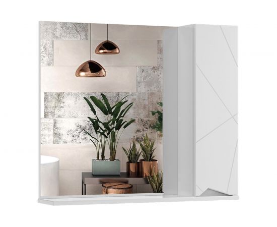 Подвесной зеркальный шкаф Sanstar Каскад 80 275.1-2.4.1. 