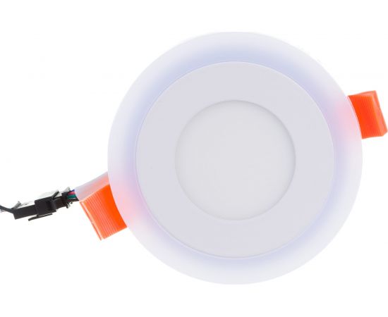 Светильник Gauss Backlight Круглый 3+3W, LED 4000K, 350лм,105х31мм, диам.85, 1/40 BL115 – изображение 2