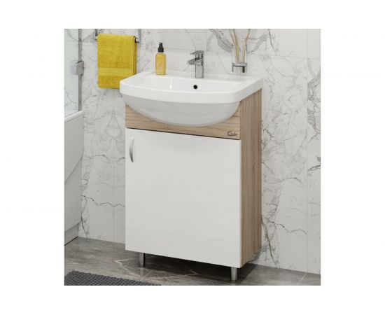 Тумба с раковиной Onika ЭКО-52 дуб сонома 105207 – изображение 2