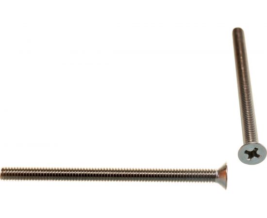 Потайной винт КРЕП-КОМП НЕРЖАВЕЙКА DIN965 А2 4х55 10шт впн455мф – изображение 2