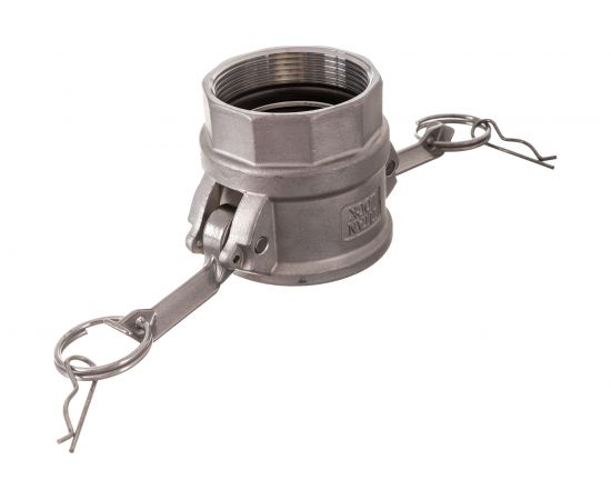 Камлок тип D (розетка внутренняя; 50 мм-2""; резьба BSP; нержавеющая сталь) TITAN LOCK TL200DSS – изображение 2