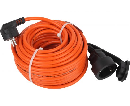 Силовой удлинитель ЭРА UPx-1e-3x1.5-20m-IP44 в бухте, c заземлением, 1 гнездо, 20м, ПВС 3х1.5 Б0046816 – изображение 2