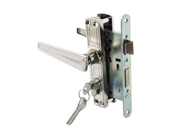 Врезной замок ЗЕНИТ Зенит-ЗВ4-3.01 хром 11166 – изображение 3