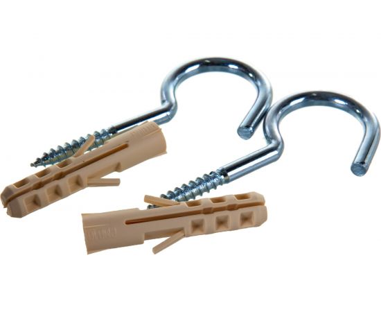 Крюк-шуруп ЕВРОПАРТНЕР Zn d5,4хL80 мм 2 шт. 13 3012 2 – изображение 3