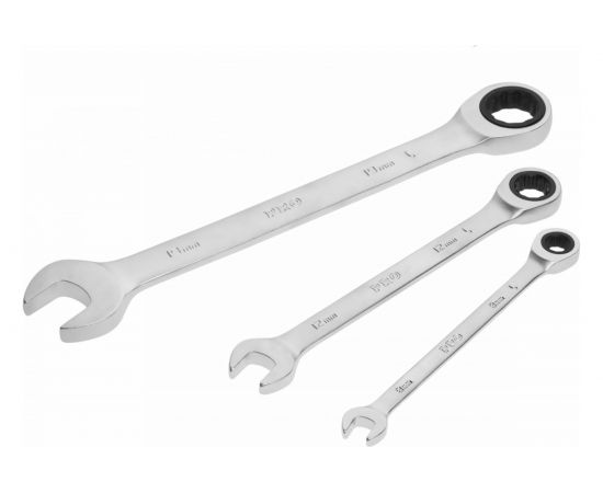 Набор комбинированных ключей STARTUL с трещоткой 8-19 мм 8 предметов PRO-7108 – изображение 3