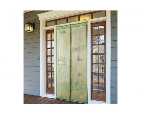 Антимоскитная сетка СИМАЛЕНД Мельница 90x210 см, на магнитах 1207612 – изображение 3