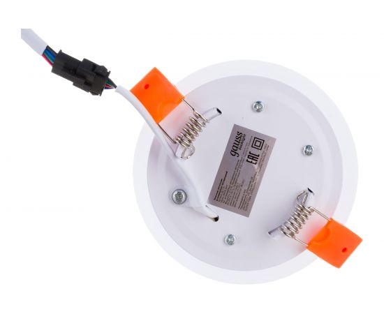 Светильник Gauss Backlight Круглый 3+3W, LED 4000K, 350лм,105х31мм, диам.85, 1/40 BL115 – изображение 3