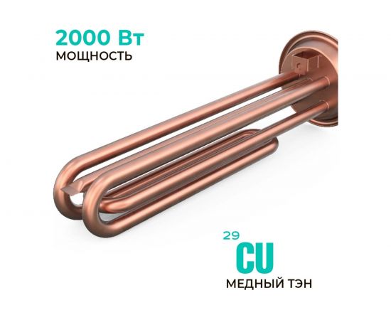 Накопительный плоский водонагреватель TIMBERK T-WSS100-N27C-VG – изображение 3