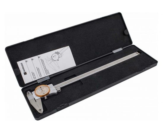 Штангенциркуль с круговой шкалой NORGAU 300мм-0,02мм 040027030 – изображение 3