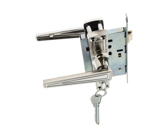 Врезной замок ЗЕНИТ Зенит-ЗВ4-3.01 хром 11166 – изображение 4