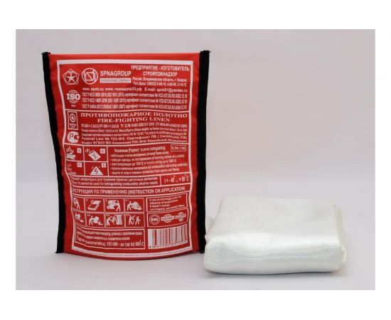 Противопожарное полотно SPNAGROUP кошма ПП-300 1,5x2,0 741509597214 – изображение 4