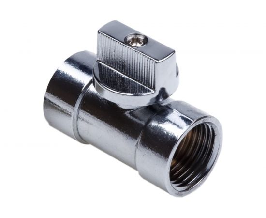 Шаровой кран AQUALINK мини хром вн-вн 1/2 m Cr 1320 – изображение 4