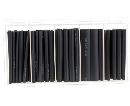 Набор клеевой термоусадочной трубки КВТ №10 85191 – изображение 4