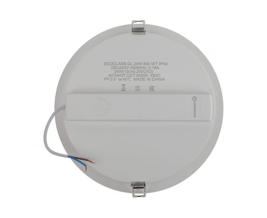Светодиодный светильник даунлайт LEDVANCE ECOCLASS DL 24W 840 WT IP44 10x1RETRU LEDV 4058075656734 – изображение 4