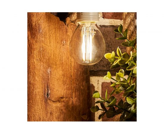 Филаментная лампа REXANT Шарик GL45 7.5 Вт 4000K E14 604-122 – изображение 4