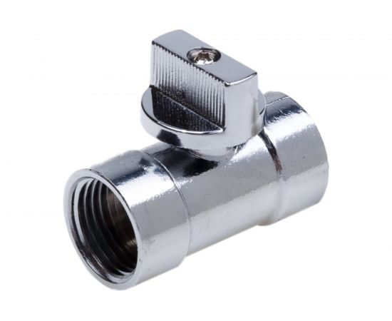 Шаровой кран AQUALINK мини хром вн-вн 1/2 m Cr 1320 – изображение 6