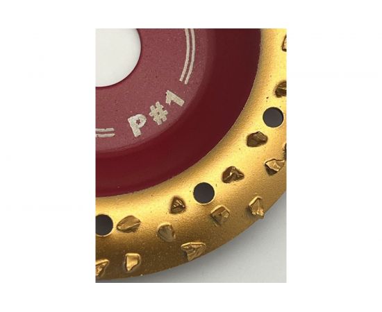 Диск обдирочно-шлифовальный по дереву и другим материалам закруглённый Round № 1 HARD 125х22.2 мм Альфадиск 7055 – изображение 8